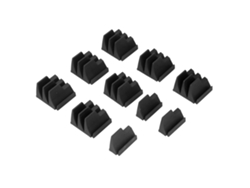 10pcs Porta Llaves Magnético Con 24 Ranuras Organizador Modular De Herramientas Para Llaves De Boca Offset Ratchet Cortas Negro