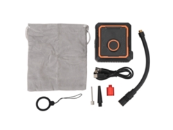 Bomba De Aire Eléctrica Inalámbrica De 150 Psi Para Coche, Motocicleta, Bicicleta Y Balón, Con Pantalla Led Y Batería Recargable De 2400 Mah.