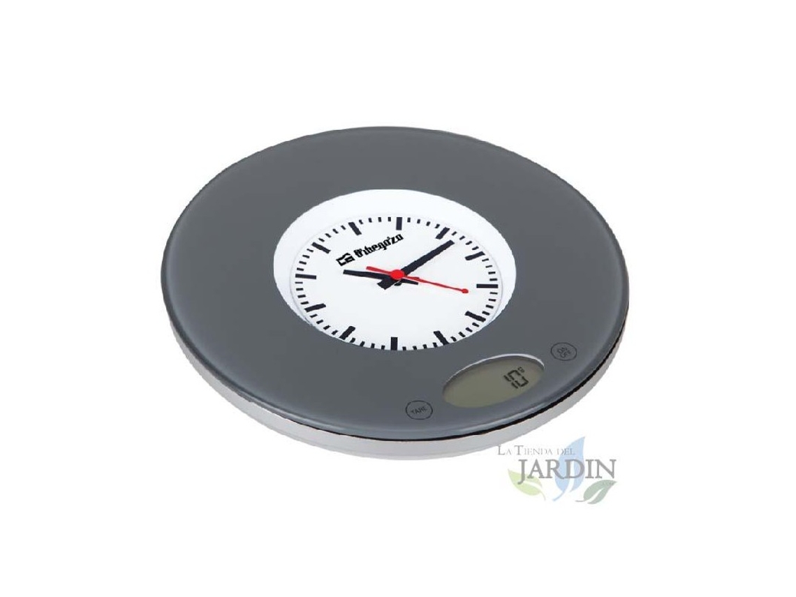 Báscula de Cocina ORBEGOZO Display Digital Sensor Táctil (Capacidad: 3 kg - Gradución: 1g)