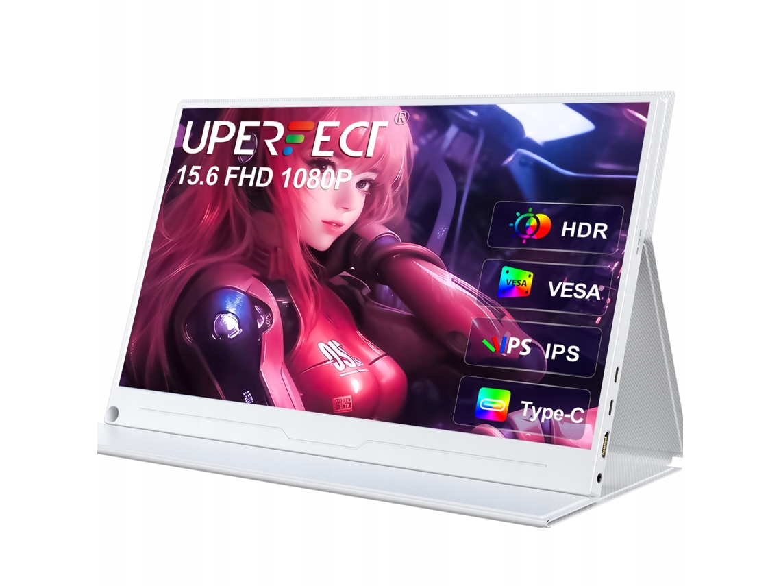 Monitor Portátil Gaming Uperfect Usetup T4 15,6" 1080p IPS HDR 100% sRGB