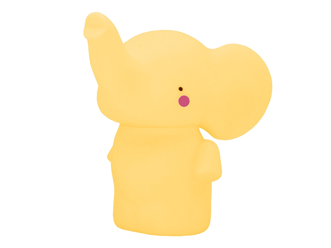 Luz Noturna Led - Elefante (Amarelo) JEIIBRZUI