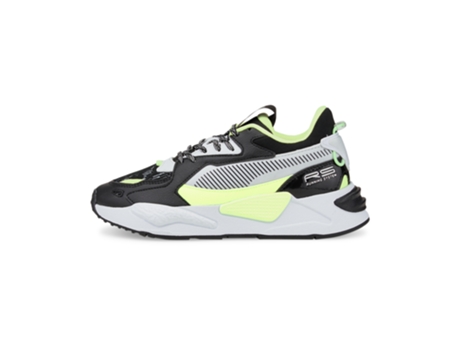 Zapatillas de Niños PUMA Entrenadores Rs Visual Verde (37)