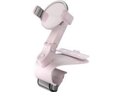 Soporte Para Teléfono De Coche: Soporte Giratorio De 360° Para Espejo Retrovisor/salpicadero Con Bloqueo Automático Y Proyección Hud.