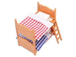 Cama Para Muñecas Con Escalera, Hecha De Plástico, Mueble En Miniatura Para Casa De Muñecas.
