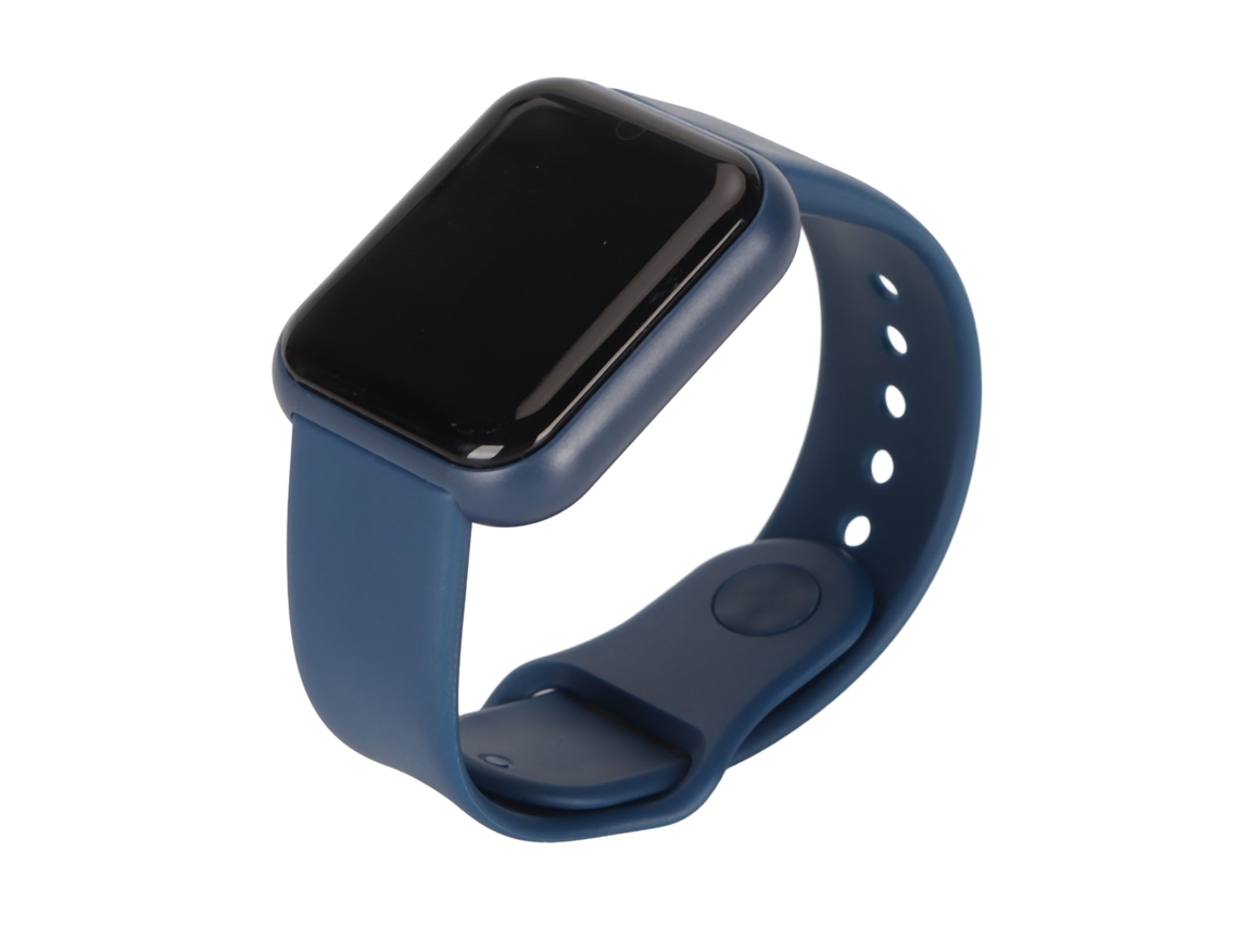Reloj Inteligente De 1,4 Pulgadas, Batería De 150 Mah, Contador De Pasos, Alarma, Notificaciones, Modo Deportivo, Resistente Al Agua Ip67, Para Ios Y Android, Azul Oscuro.