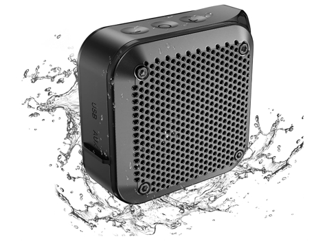 Altavoz Bluetooth portátil Altavoces azules impermeables con sonido HD Tarjeta TF SD Aux 8 horas de tiempo de reproducción Mini altavoz BISBISOUS