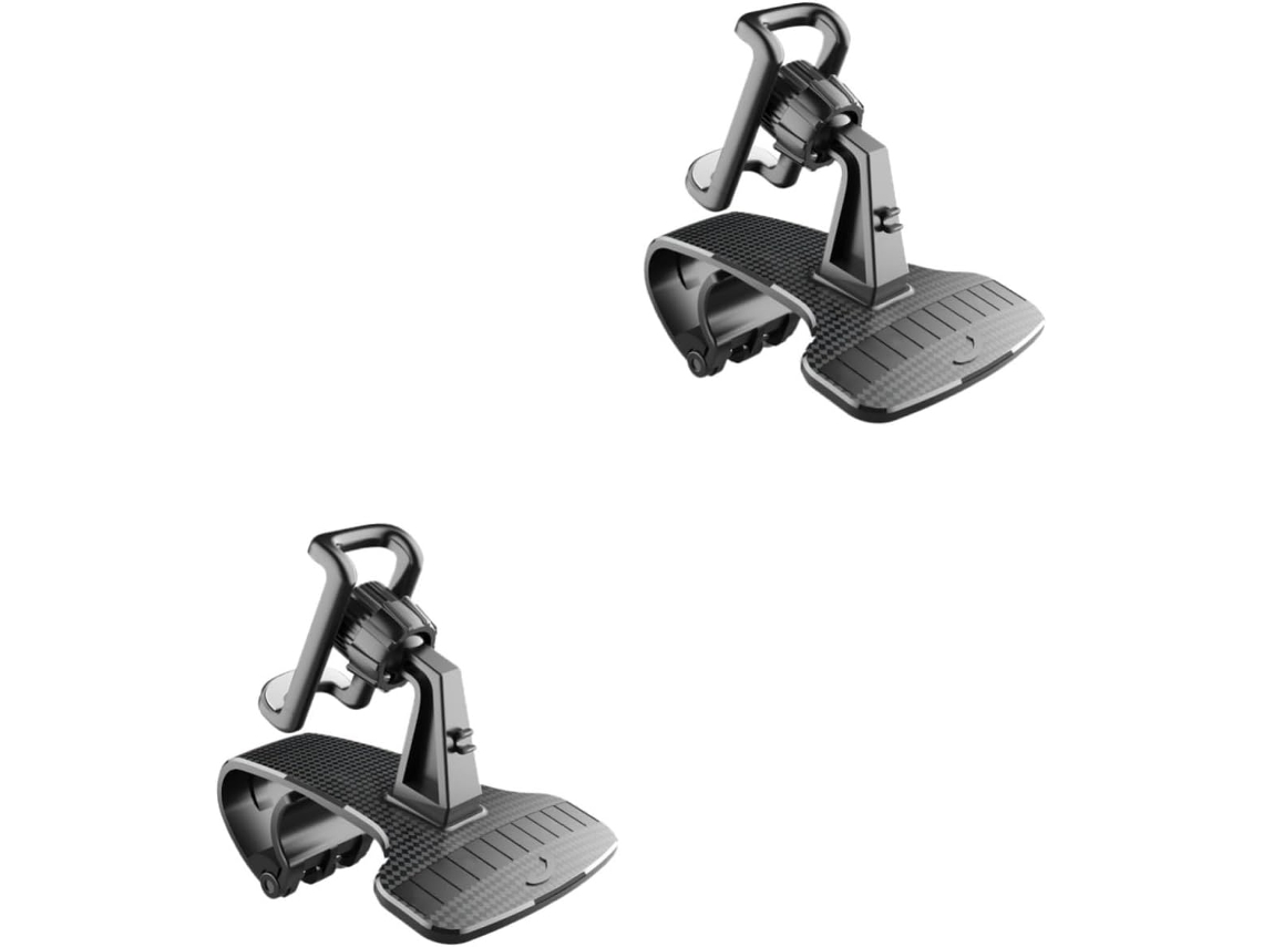 Juego De 2 Soportes Para Teléfono De Coche, Montaje Seguro, Base Universal De Alta Resistencia.