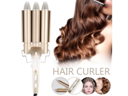 Modelador de Cabello de 3 Barras de 25mm para Ondas, Rizador Triple