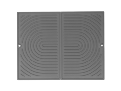 Alfombrilla De Silicona Resistente Al Calor Para Secar Platos Con Drenaje Eficiente Para La Cocina Del Hogar.
