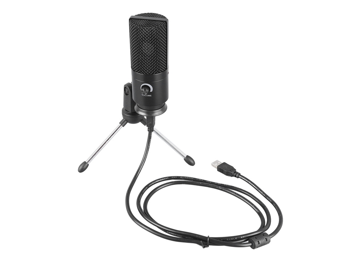 Micrófono Usb Profesional De Condensador Con Cancelación Ruido 20 Hz A Khz, Kit Para Grabación,