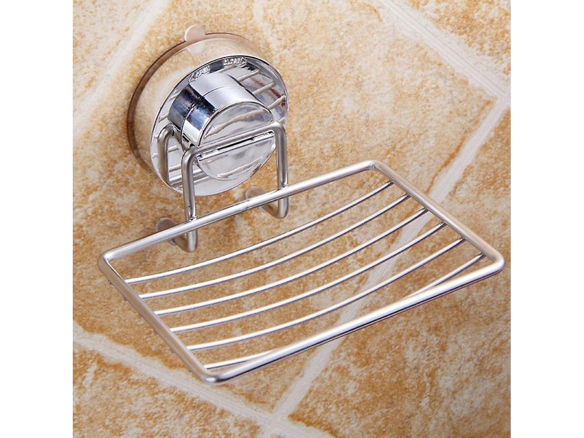 Juego De 2 Portajabones De Acero Inoxidable 304 Con Ventosas Sin Taladrar Para Baño Y Cocina