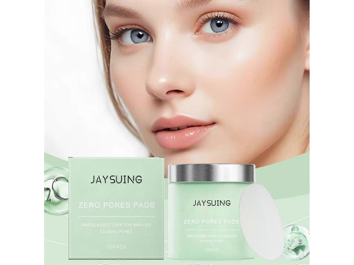 Discos exfoliantes Zero Pore con ácido láctico y salicílico - 70 discos para una limpieza profunda, hidratación y minimización de poros - TAISHENGDA