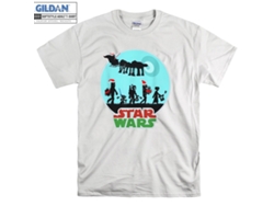 Camiseta Rockinstone Star Wars Characters Holiday Pixar（xxl）