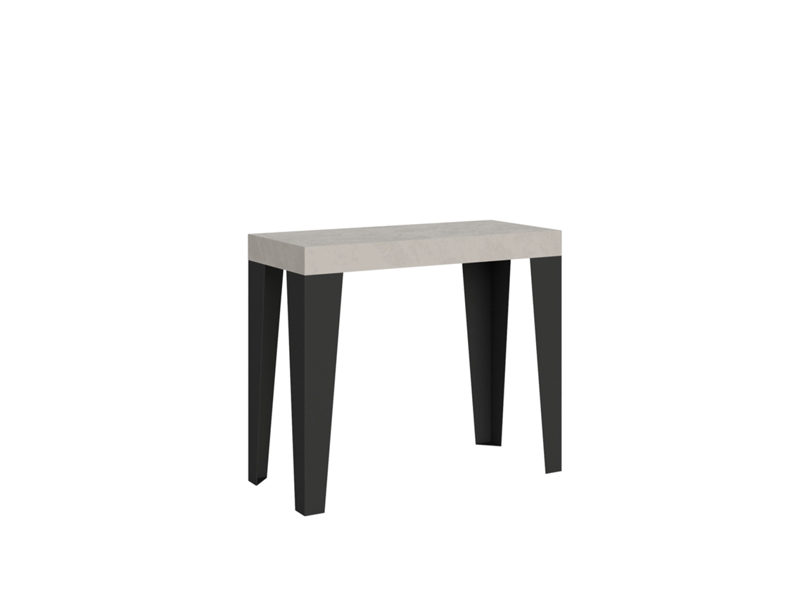 Mesa consola extensible 90x40/196 cm Flame Small Premium Cashmere Itamoby