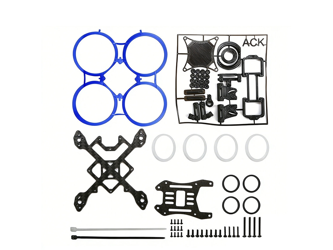 Blueack80 Attacking Chicken 80mm 2.25 Inch Frame Kit For Pavo Pico Mobula7 Rc Tiny Whoop Quadcopter Fpv Racing Drones