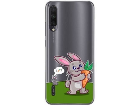Carcasa Xiaomi Mi A3 TUMUNDOSMARTPHONE Conejo Multicolor