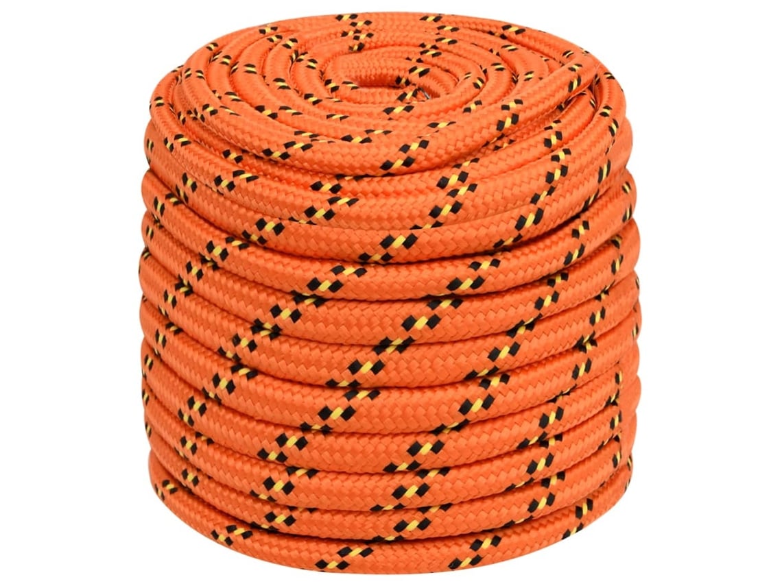 Cuerda para barcos de 16 mm y 250 m, de polipropileno, color naranja, HARLANV1