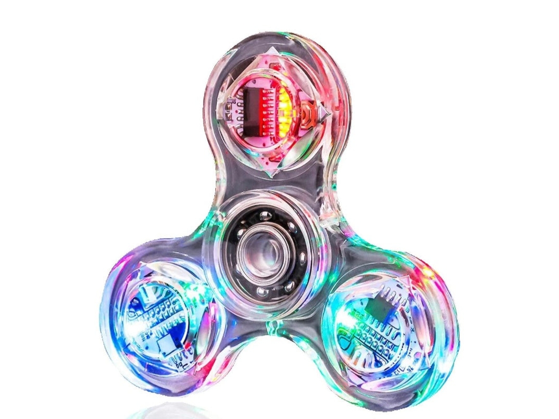 Spinner Juguete Anti Ansiedad Reductor de Estrés, Plata, Niños, Adultos, Nuevo, Envío 24h