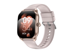 Reloj inteligente plateado JX629 con pantalla curva 3D de 2,01 pulgadas, Bluetooth, llamadas, modos multideportivos, resistencia al agua IP68 Mdug
