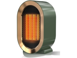 Mini Calentador Solar Verde - Calentador Instantáneo De Escritorio Para Oficina - Calentador Eléctrico Pequeño De Sobremesa Para El Hogar