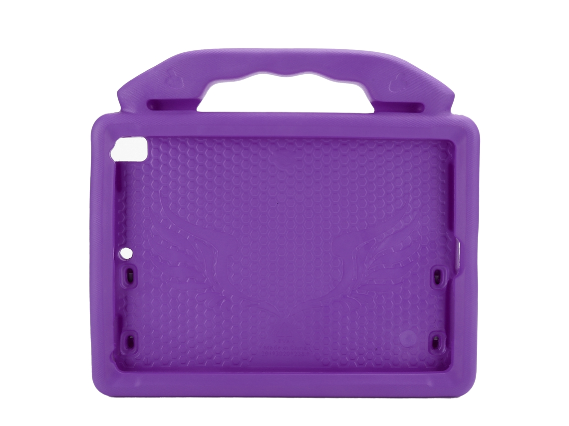 Capa Protetora Eva Anti-choque Para Tablet Ios 9.7" 2017/2018 Com Manopla E Suporte Roxa