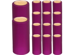 100 Piezas, Té, Pp, 100 Piezas De Cápsulas Termorretráctiles Para Tapas De Pvc Para Vino Tinto, Clase De Protección