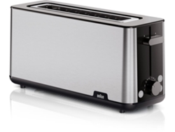 Tostadora BRAUN PURSHINE HT1610BK (1030 W - Inox)