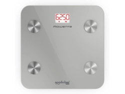 Báscula Digital ROWENTA Goodvibes Life BR9600S1 (Peso máximo: 160 kg - Bluetooth - Gris)