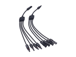 Conector Solar Con 4 Derivaciones, Cable Paralelo En Y, Cable De Extensión Para Paneles Solares Fotovoltaicos, Ip67