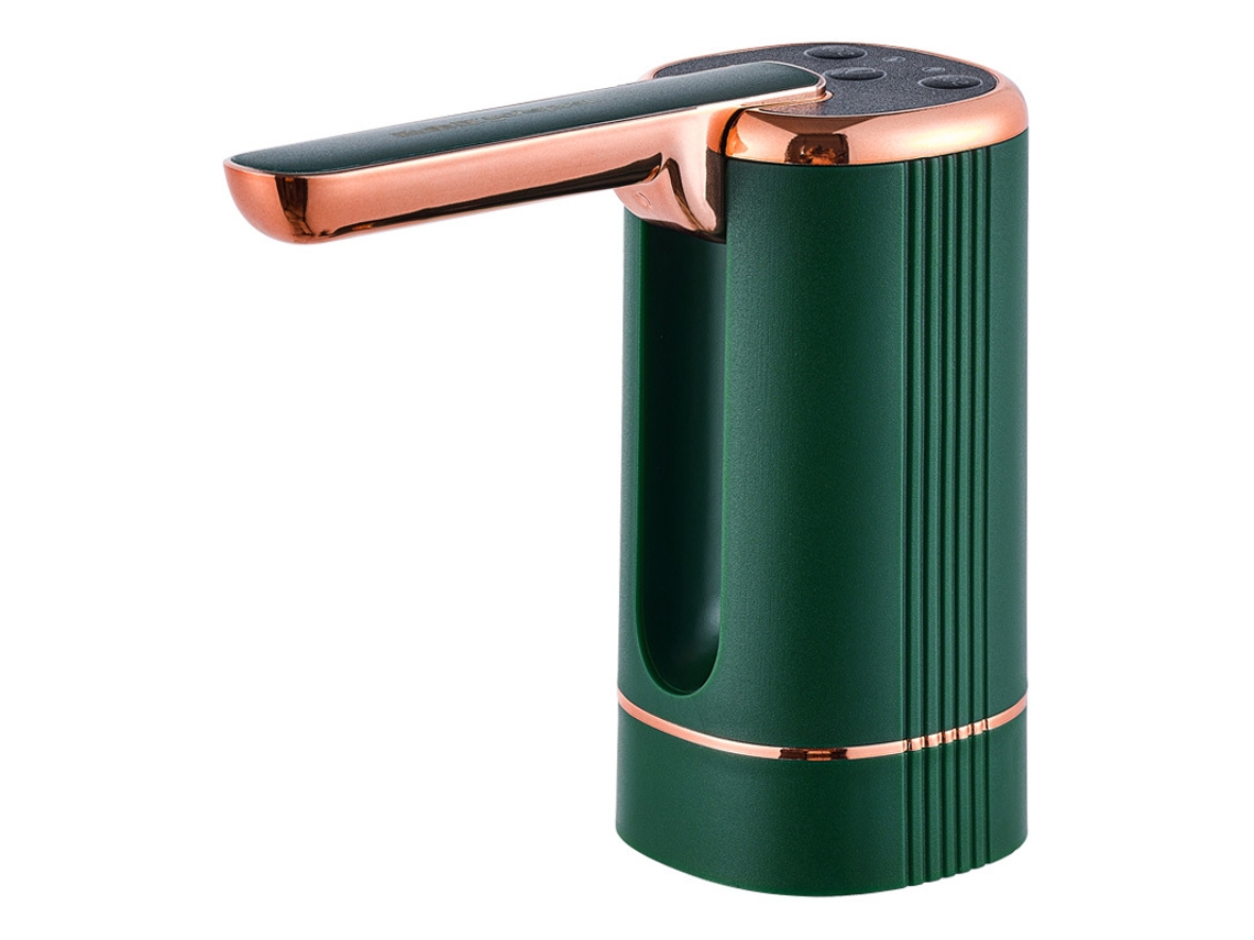 Dispensador de agua portátil de 5 galones, bomba automática plegable para agua potable, Chrui (verde)