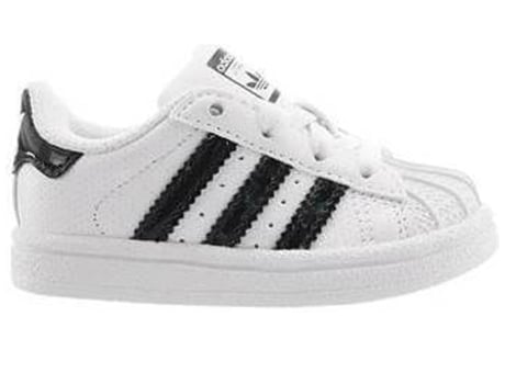 Zapatillas ADIDAS Superstar I Bebés (26.5 - Blanco)
