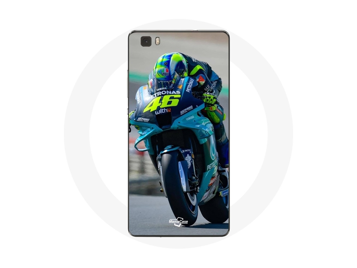 Funda para Huawei P8 Lite Piloto de Velocidade Valentino Rossi