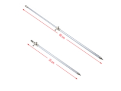 Soporte Telescópico Para Alarma De Pesca De 35-60 Cm. Soporte Para Alarma De Picada De Pez.