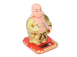 Estatua del Buda Maitreya (Iluminación solar, detección de energía)