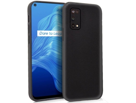 Funda para Realme 7 5G COOL Silicona Negro