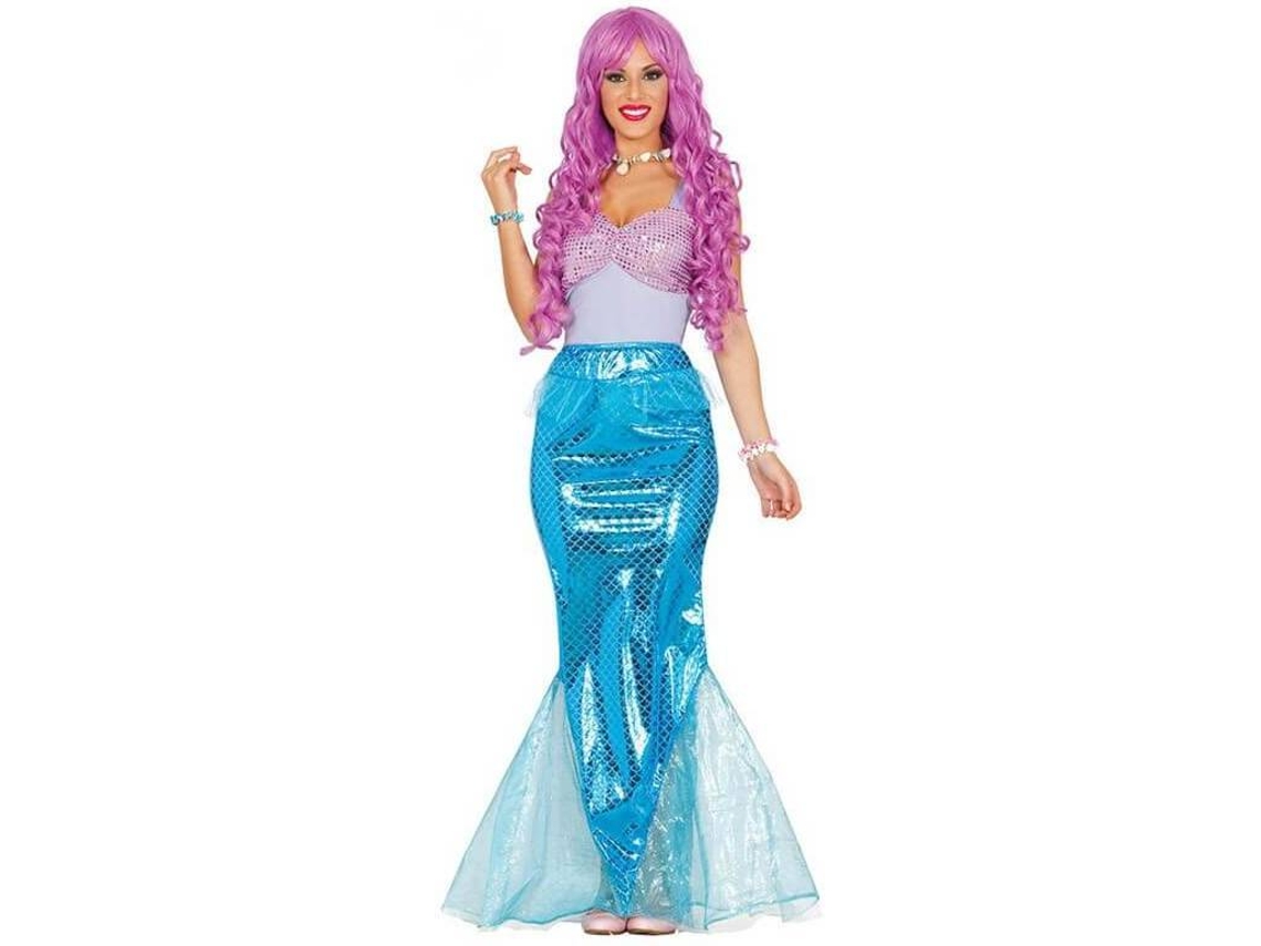 Disfraz de Mujer DISFRAZZES Sirena Glamour (Talla: L)