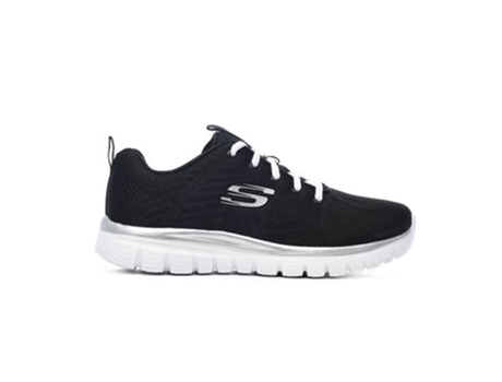 Zapatos de Mujer SKECHERS Gracefulget Connect Textil Negro (39)