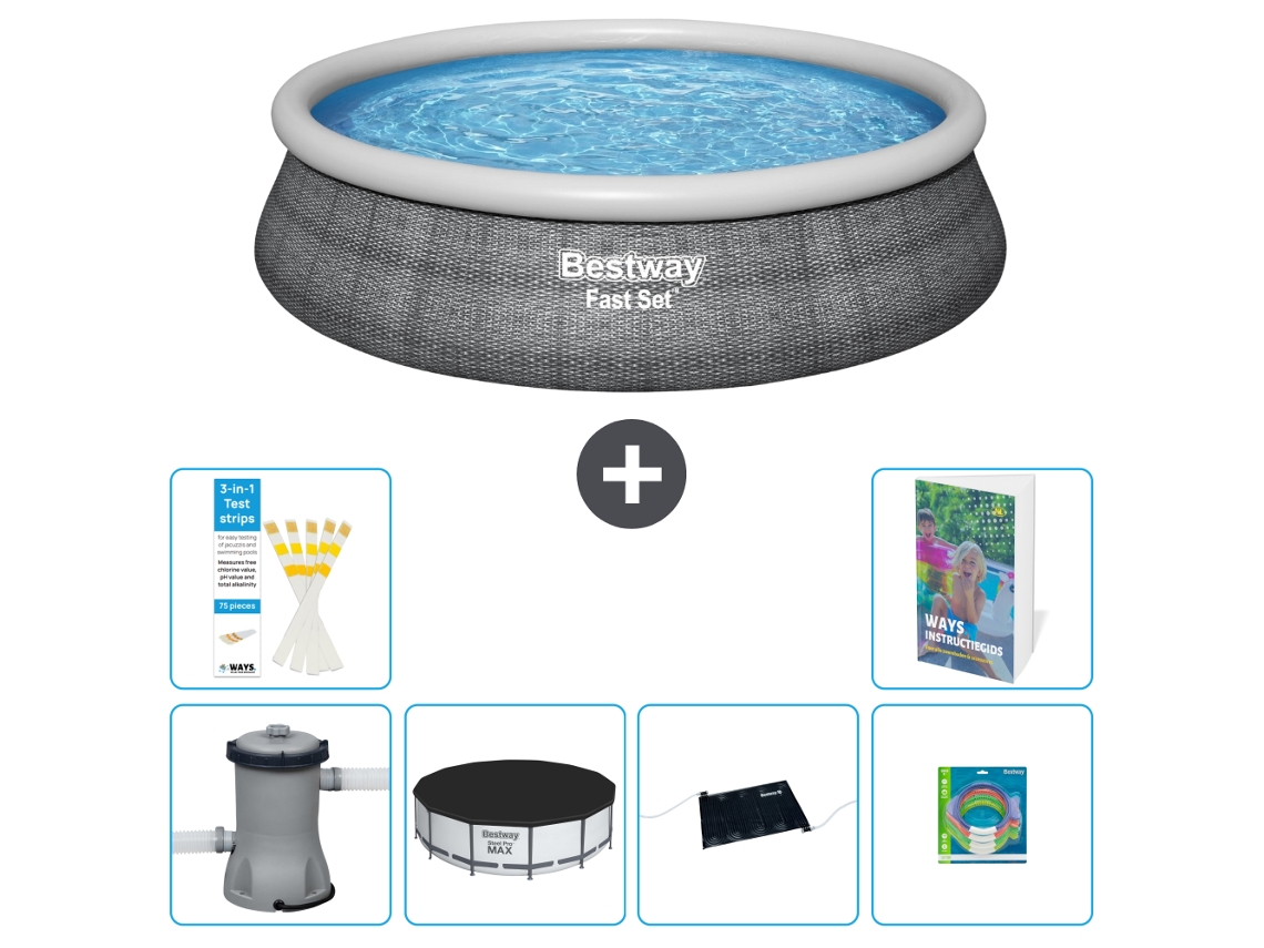 Bestway Piscina Bestway Fast Set Redonda - 457x84 Cm - 7-peças S211