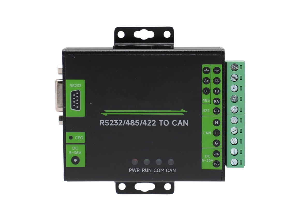 Convertidor Industrial Aislado Rs232 485 422 A Can