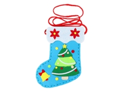 Mochila navideña hecha a mano, pequeña, para regalo, bolsa de regalo, premio, medias navideñas Hengjian