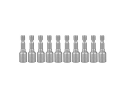 10 Piezas De Casquillo Magnético Para Llave Allen, Acero Cr-v, Destornillador Neumático, 8 Mm De Diámetro Interior.