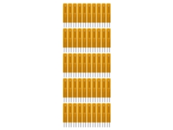 50 Unidades De Termistor De Película Delgada Mf55 B3950, Resistencia Térmica Aislada De 104 F 100 K Para Redes De Comunicación.
