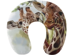 Almohada Forma Jirafa, Cómoda Espuma Viscoelástica Viscoelástica Fácil Relajación Cómodos Familia.brfácil