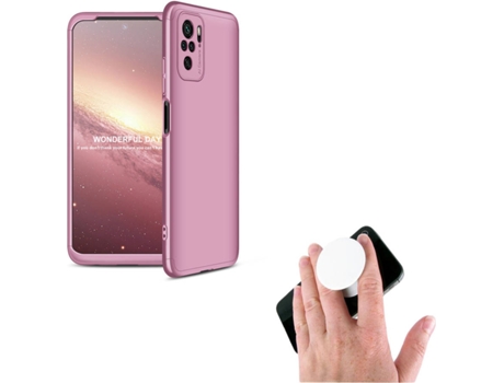 Carcasa Xiaomi Redmi Note 10 4G PHONESHIELD Slim Armor 360º Rosa