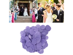 Confeti De Papel Redondo De 2,5 Cm, 2 Bolsas, Ideal Para Decoración De Fiestas, Bodas Y Cumpleaños, 60 G.