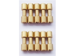 Paquete De 10 Tornillos Corby De Latón Para Cuchillos Edc, Resistentes Y Antioxidantes, Tamaño 25mm
