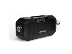 Radio de emergencia, altavoz portátil inalámbrico Sepeda, radio meteorológica NOAA para uso doméstico y exterior con AM/FM, radio con manivela (p