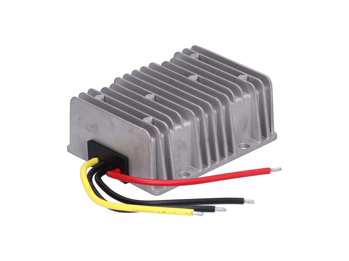 Convertidor Reductor Cc-cc De 96 V A 24 V, 15 A, 360 W Con Carcasa De Aluminio Expandido.
