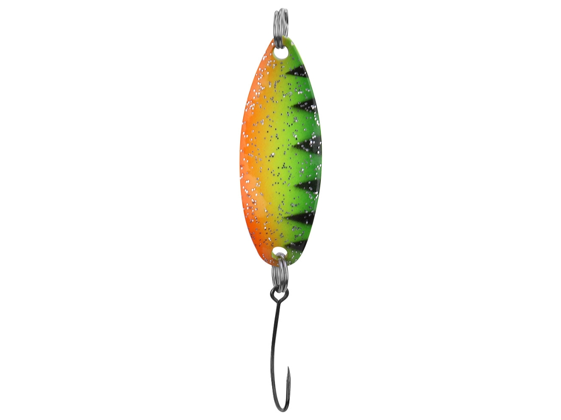 Señuelos De Pesca Trout Blinkers 3.5g/3.4cm Señuelo Artificial Agua Salada Agua Dulce Naranja Verde Panther