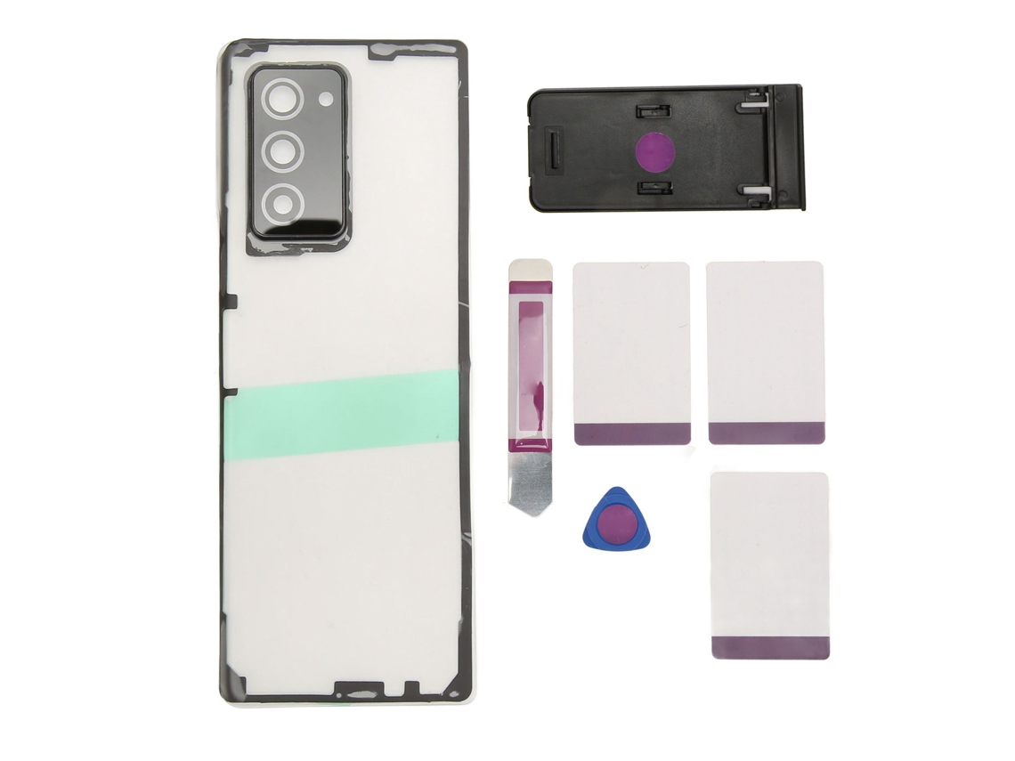 Tapa Posterior De Vidrio Para Teléfono Móvil, Protección Transparente, Compatible Con Samsung Galaxy Z Fold 2 5g F916
